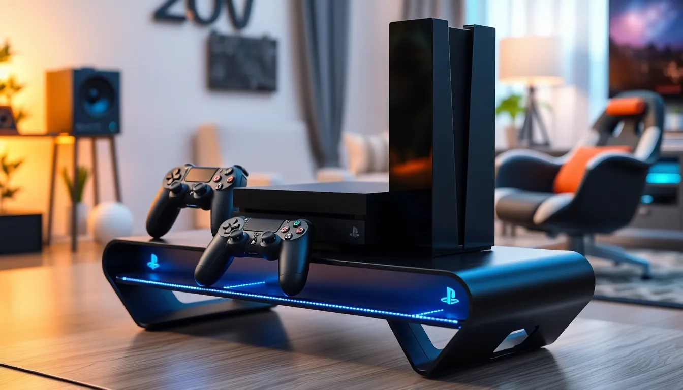 Gaming Console Stand: Transform Your Setup with Style, Organization ...