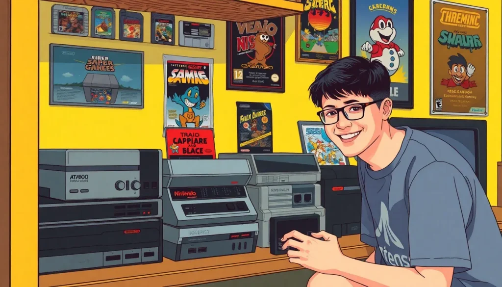 old gaming console