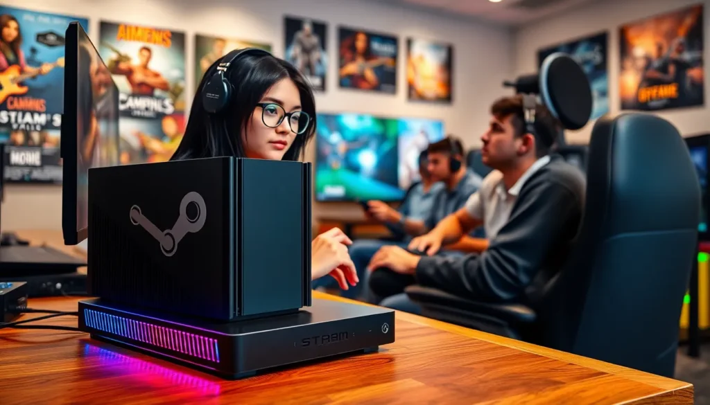 steam gaming console
